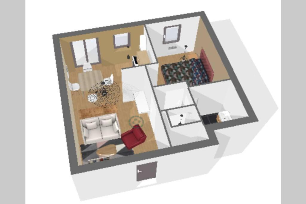 T2 Entier - Hyper Centre - Cosy Home Grenade-sur-Garonne Dış mekan fotoğraf